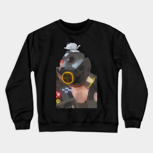 Roadhog watercolor Crewneck Sweatshirt by Skrayer1219